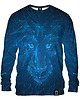 bluzy męskie Bluza Bez Kaptura Męska DR.CROW Lew Laser