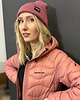 czapki damskie Czapka Beanie Fisherman HIBISCUS ROSE