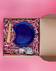 akcesoria do jogi Zestaw Oczyszczanie: Podstawka ceramiczna Night Light Blue + Kadzidła Naturalne