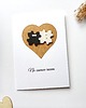 kartki scrapbooking Ślubna kartka  Na zawsze razem