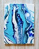 obrazy Abstrakcja ręcznie malowana  30x40 cm