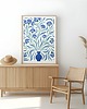 plakaty Plakat boho Kwiaty na ścianę Minimalistyczny Plakat nowoczesny do salonu