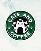 przypinki Przypinka  Cats&coffee