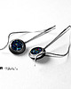 kolczyki wire wrapping kolczyki GLAMOUR