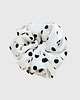 gumki do włosów Gumka do włosów w groszki Scrunchie Medium Dalmatino