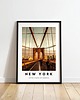 plakaty PLAKAT travel poster Nowy Jork zdjęcie personalizacja prezent dla niej