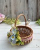 koszyki wielkanocne Wielkanocny koszyczek na święconkę, koszyczek z dekoracją