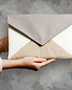 kopertówki Kopertówka Letter Medium Tricolor