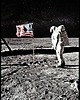 plakaty Plakat "Astronauta na księżycu"