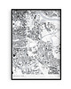plakaty Plakat Mokotów - mapa dzielnicy Warszawy