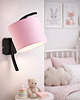 lampy do pokoju dziecka Kinkiet dziecięcy z abażurem TEKSAS KIDS w kształcie łuku