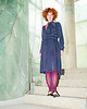 sukienki midi damskie Sukienka Emerald Muse  granat