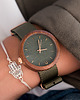 zegarki damskie Drewniany zegarek damski new hoop 38 mm n061