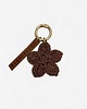 breloki Brelok Kwiat Brązowy