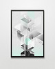 grafiki i ilustracje Autorska grafika Geometric mint, 