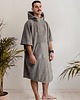 moda - inne Ponczo plażowe surferskie, ręcznik POPIEL men