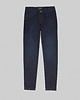 spodnie męskie Spodnie jeansowe paterno granatowy classic fit