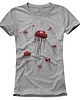 t-shirt damskie T-shirt damski UNDERWORLD Jellyfish szary