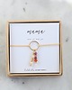 bransoletki na sznurku MAMA - Alfabet Morse'a - Birthstone + Zodiak