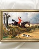 obrazy PLAKAT vintage polowanie sztuka angielska