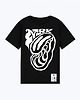 t-shirt damskie T-Shirt bawełniany 'Niebieski Robi Kreski'