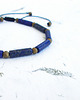 bransoletki z kamieni naturalnych Nocne niebo bransoletka Lapis Lazuli