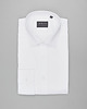 koszule męskie Koszula manziana 00598 długi rękaw biały slim fit