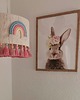 lampy do pokoju dziecka Lampa wisząca do pokoju dziecięcego tęcza, chwosty