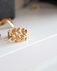 pierścionki - różne Raw Brass Wreath Ring