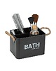 dodatki - łazienka - różne Organizer Łazienkowy Bath Czarny