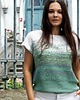 bluzki - inne Cieniowana z zielenią