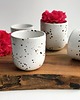 kubki Kubek ceramiczny bez uszka, czarka - KROPKi