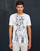 t-shirty męskie Airedale Terrier Dog - Men's T-shirt white