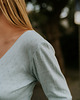 topy damskie Longsleeve Mellow,błękitny