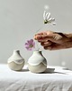 wazony Ceramiczny wazonik  III - biel