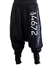 spodnie dresowe damskie Czarne wygodne spodnie baggy  NO RULES unisex