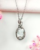 wisiory Naszyjnik Howlit Marmurkowy stal chirurgiczna wisiorek handmade wirewrapping