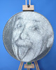 obrazy Albert Einstein - Fotorealistyczny  unikalny Obraz z Nici String Art 60cm