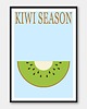 plakaty Plakat KIWI - KIWI SEASON- z serii FRUIT SEASON
