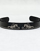 bransoletki - inne Bransoletka goth stal 001