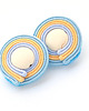 kolczyki soutache Pastelowe mini kolczyki 2