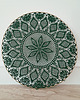 łapacze snów Szydełkowa mandala Butelkowa zieleń