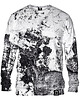 bluza bez kaptura damska Bluza Bez Kaptura Damska DR.CROW Marble Grey