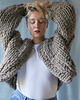 kardigany damskie 100% MERINO Kolorowy kardigan