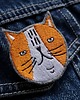 naszywki na ubrania Broszka Rudy Kot