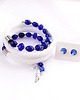 komplet biżuterii Komplet "Royal Blue"