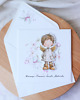kartki na komunię Aniołek. Kartka komunijna dla chłopca