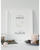 plakaty Plakat "4 sekundy wdech, 8 sekund wydech" 40x50 cm - mindfulness