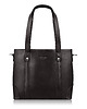 torby na ramię Torebka damska skórzana na ramię brązowa pojemna modna shopper bag T-41-BR
