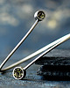 bransoletki wire wrapping Srebrna bransoletka z pirytem